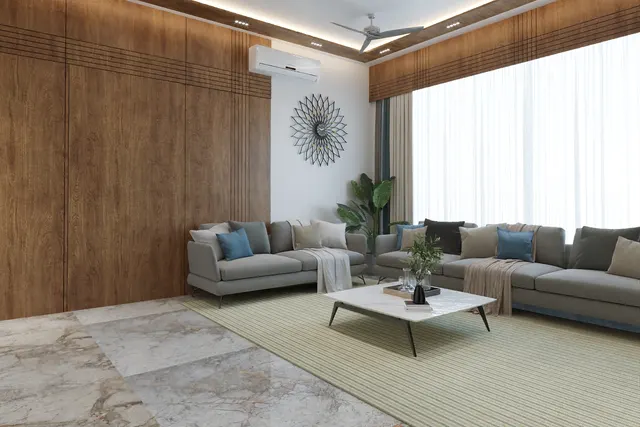Apartment interior design – The Roscoe 301, Surat (view 2)