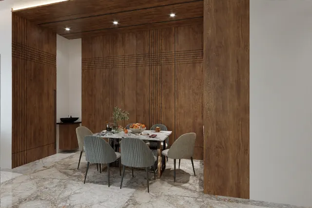 Apartment interior design – The Roscoe 301, Surat (view 5)