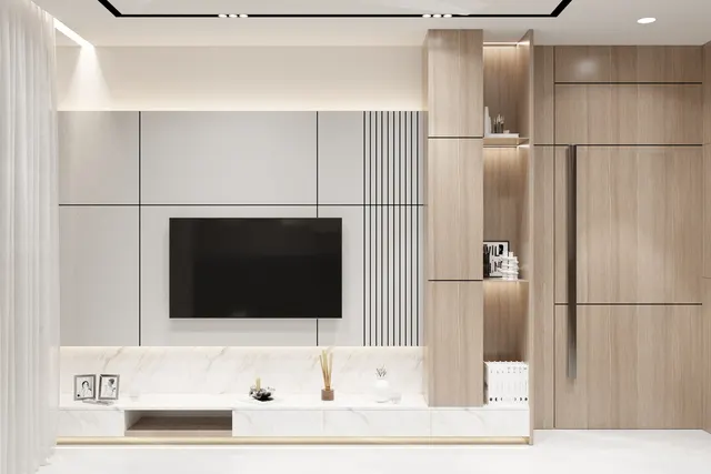 Apartment interior design – The Roscoe 301, Surat (view 7)
