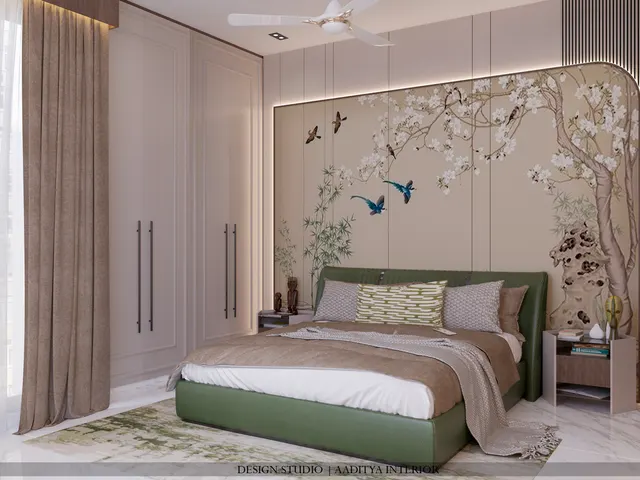 Apartment interior design – Rosewood Residence, Surat (view 7)