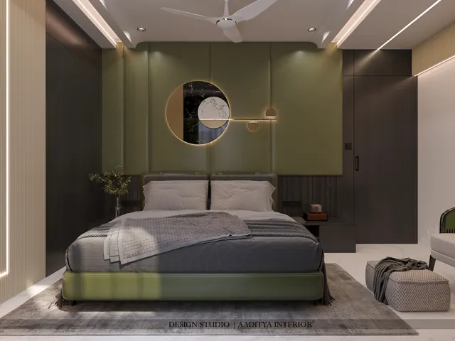 Apartment interior design – Rosewood Residence, Surat (view 8)