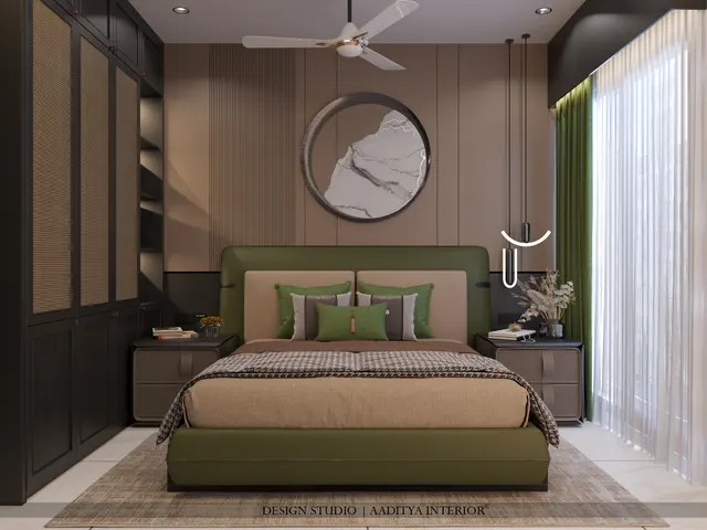 Apartment interior design – Rosewood Residence, Surat (view 10)