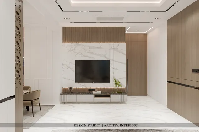 Apartment interior design – Saffron 802, Surat (view 2)