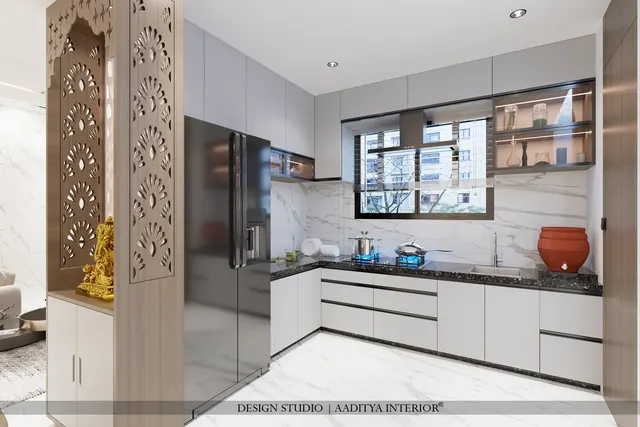 Apartment interior design – Saffron 802, Surat (view 4)
