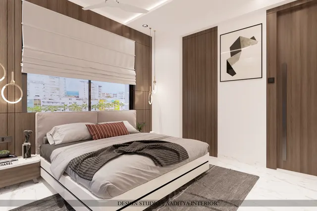 Apartment interior design – Saffron 802, Surat (view 5)