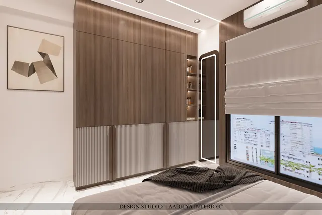 Apartment interior design – Saffron 802, Surat (view 6)