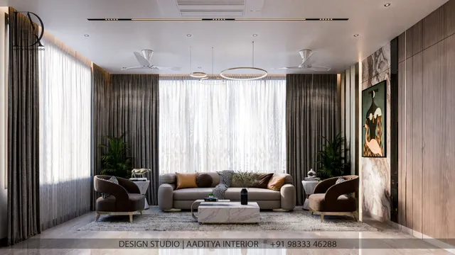 Bungalow & Elevation interior design – Sage Residence, Surat (view 2)