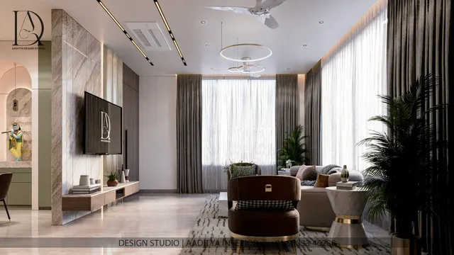 Bungalow & Elevation interior design – Sage Residence, Surat (view 4)