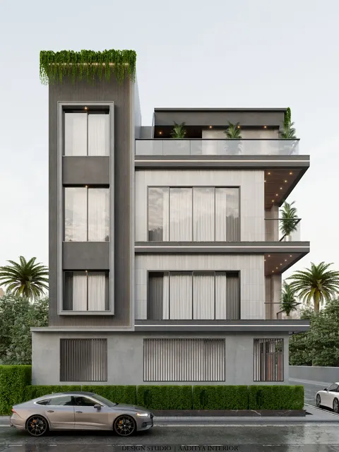 Bungalow & Elevation interior design – Sage Residence, Surat (view 7)