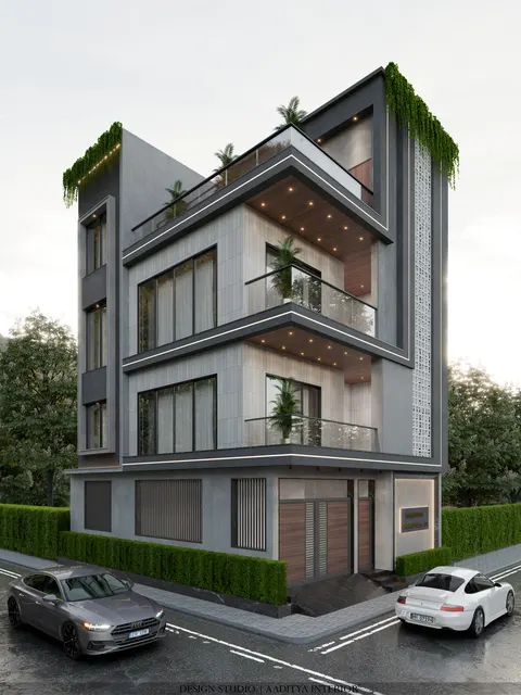 Bungalow & Elevation interior design – Sage Residence, Surat (view 9)