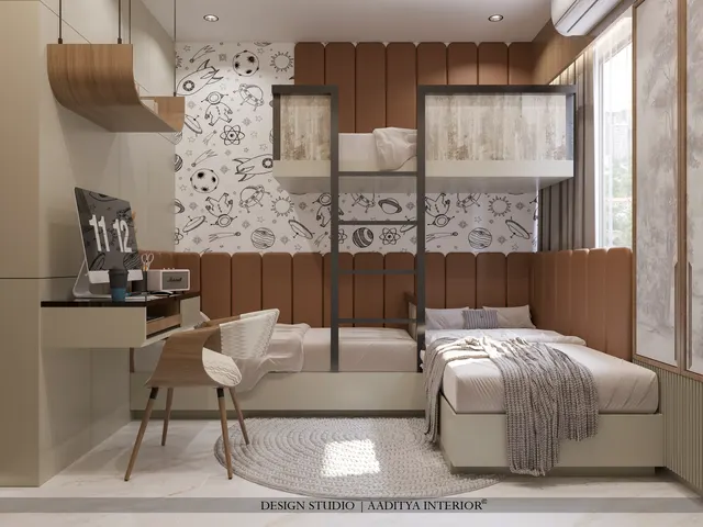 Apartment interior design – Sangath Homes B-1102, Surat (view 6)
