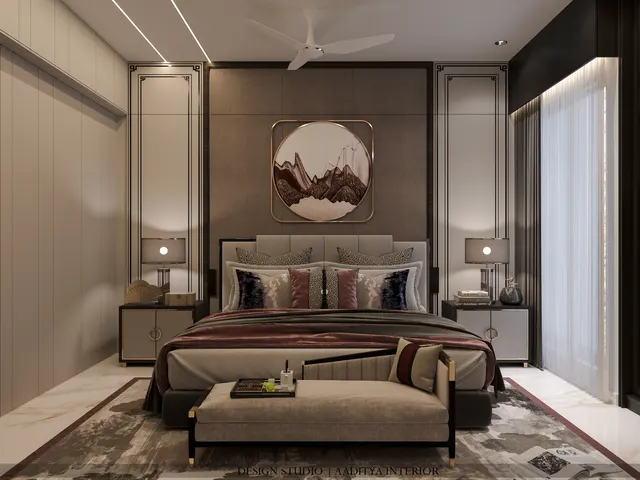 Apartment interior design – Santvan Seron, Surat (view 2)