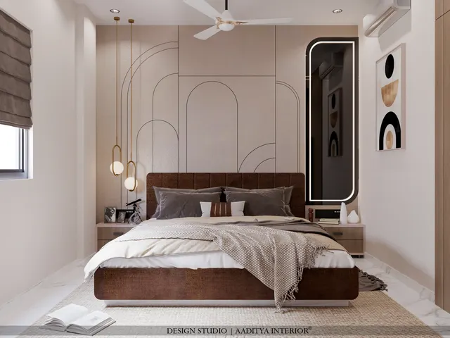 Apartment interior design – Satyam Residence, Surat (view 2)