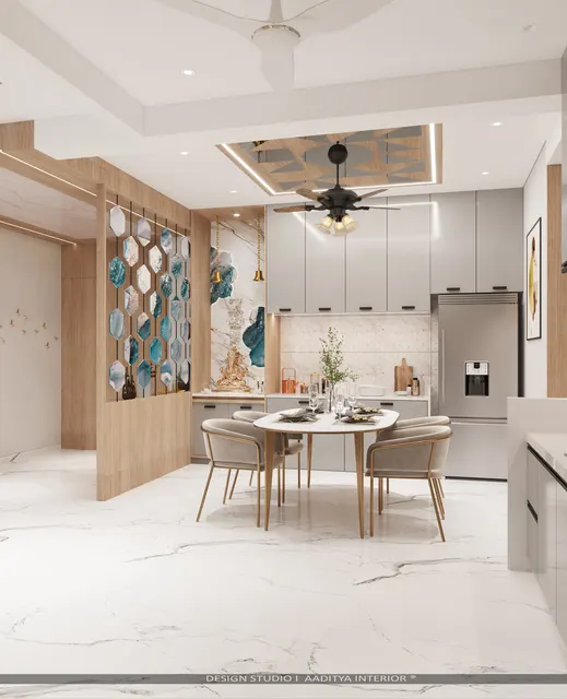 Apartment interior design – Shivdhara C-903, Surat (view 2)