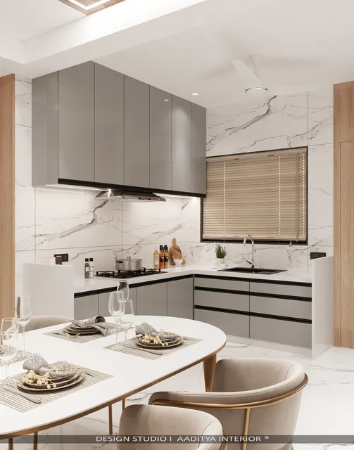 Apartment interior design – Shivdhara C-903, Surat (view 3)