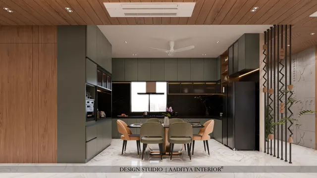 Apartment interior design – Shree Valley 1101, Surat (view 2)