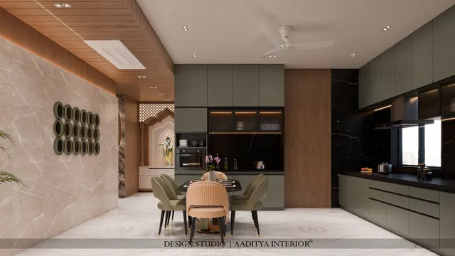Apartment interior design – Shree Valley 1101, Surat (view 3)