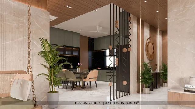 Apartment interior design – Shree Valley 1101, Surat (view 5)