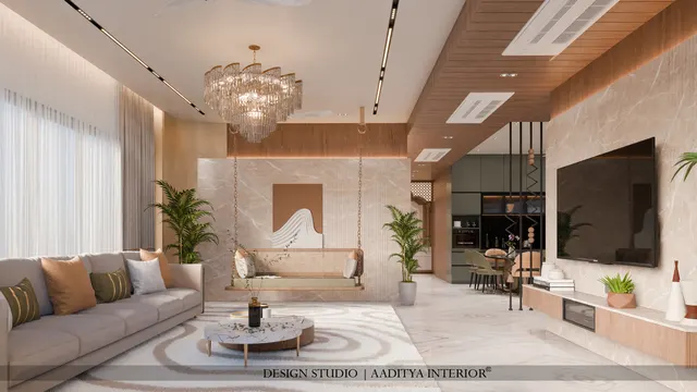Apartment interior design – Shree Valley 1101, Surat (view 8)