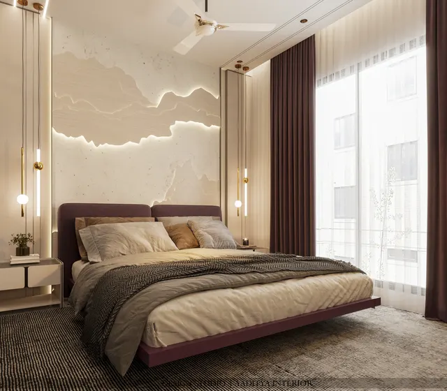 Apartment interior design – Shree Valley 1101, Surat (view 11)
