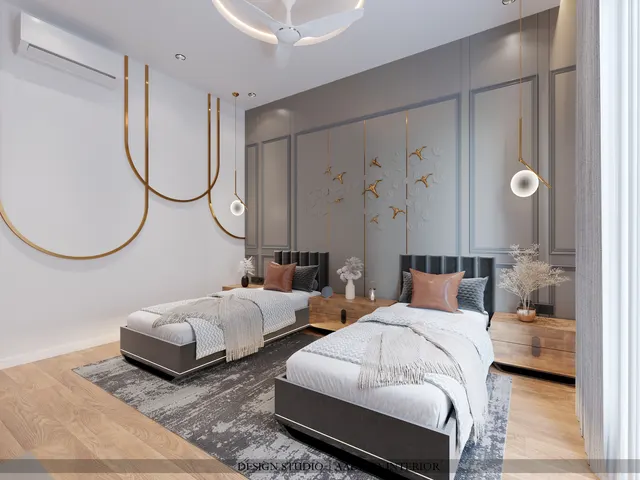 Apartment interior design – Shree Valley 1101, Surat (view 12)
