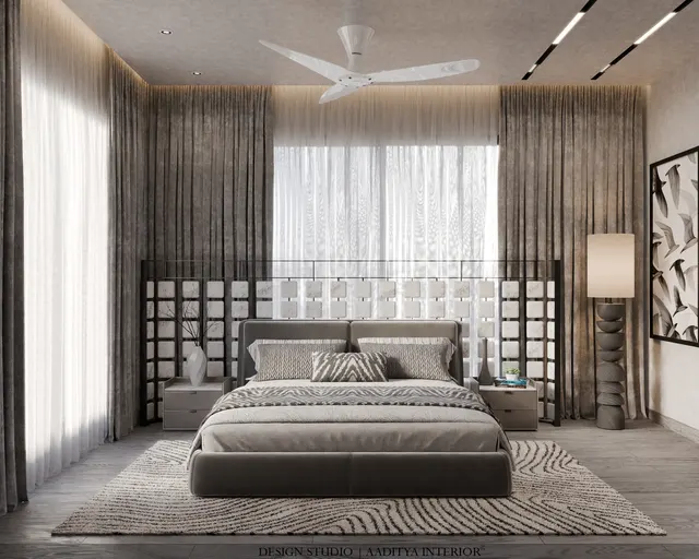 Apartment interior design – Shree Valley 802, Surat (view 4)