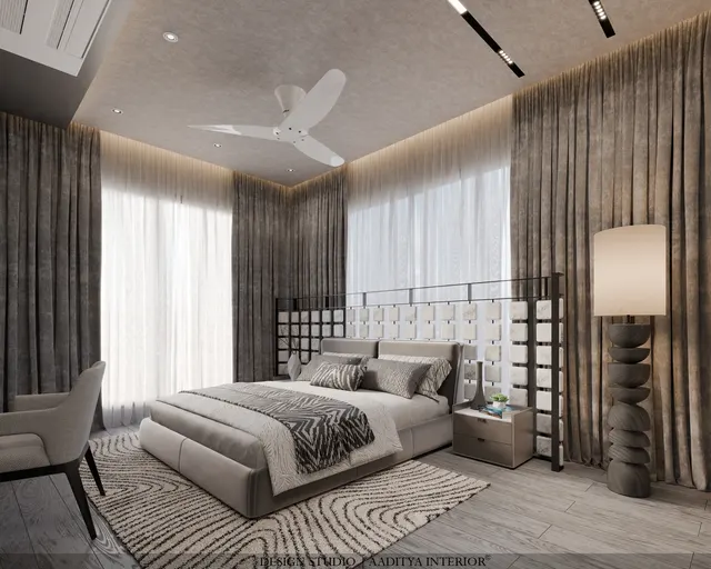 Apartment interior design – Shree Valley 802, Surat (view 5)