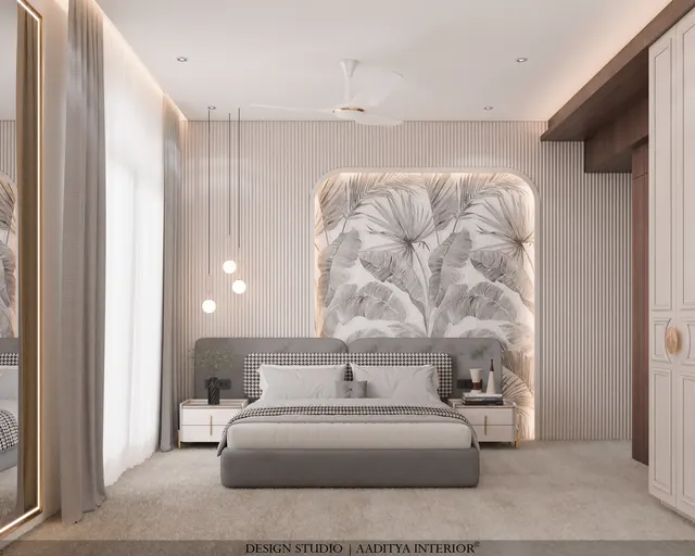Apartment interior design – Shree Valley 802, Surat (view 9)
