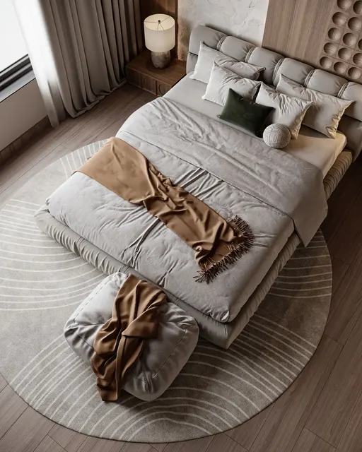Apartment interior design – Shree Valley 802, Surat (view 11)