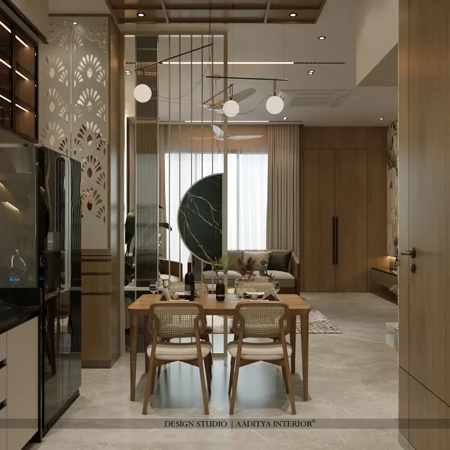 Row House interior design – Siddhivinayak Residence, Surat (view 4)
