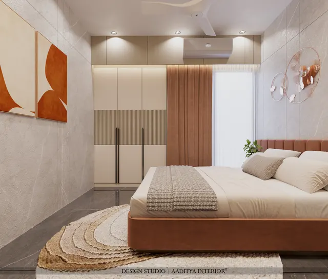 Apartment interior design – Sky Bell A-1202, Surat (view 7)