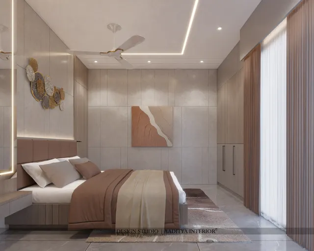 Apartment interior design – Sky Bell A-1202, Surat (view 8)