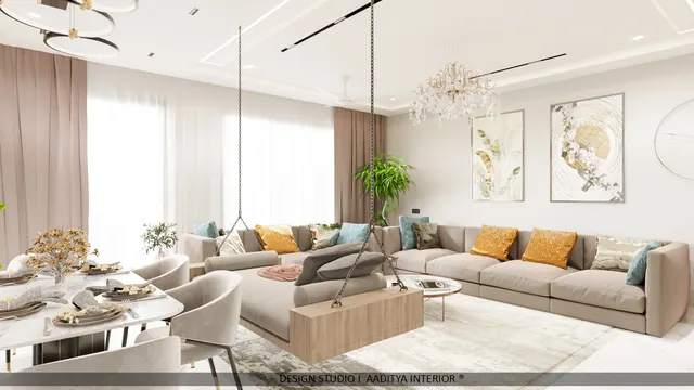 Apartment interior design – Sukan Lifestyle, Surat (view 2)