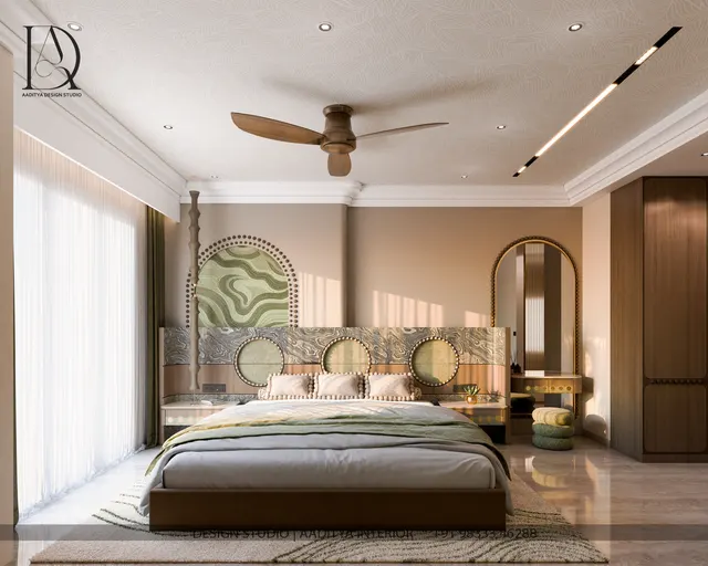 Duplex Apartment interior design – Sun Sattvam, Surat (view 2)