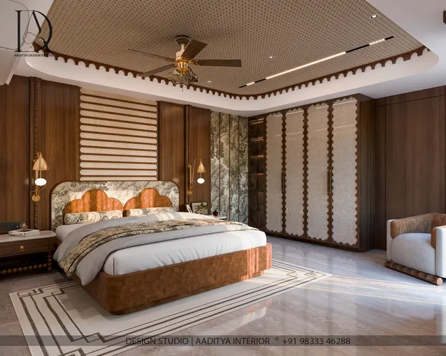 Duplex Apartment interior design – Sun Sattvam, Surat (view 8)