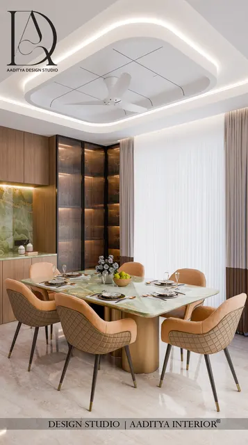 Duplex Apartment interior design – Sun Sattvam, Surat (view 12)
