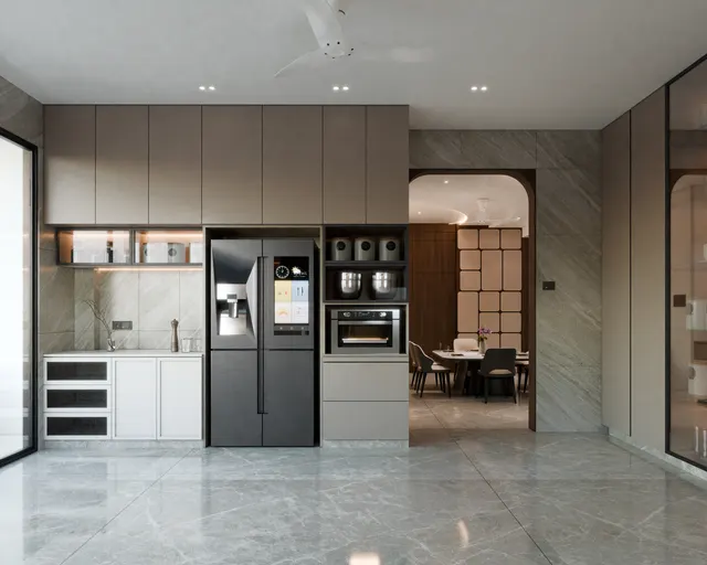 Apartment interior design – Surya Signature C-505, Surat (view 7)