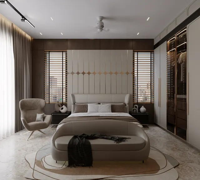 Apartment interior design – Surya Signature C-505, Surat (view 9)