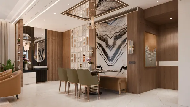 Apartment interior design – Swarg Residency, Surat (view 5)