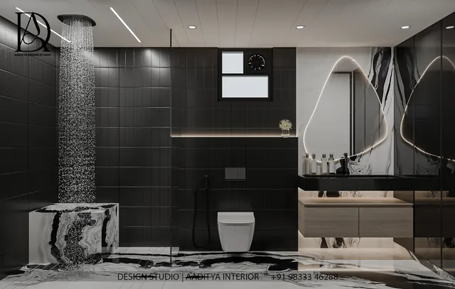 Apartment interior design – The Malabara, Surat (view 8)