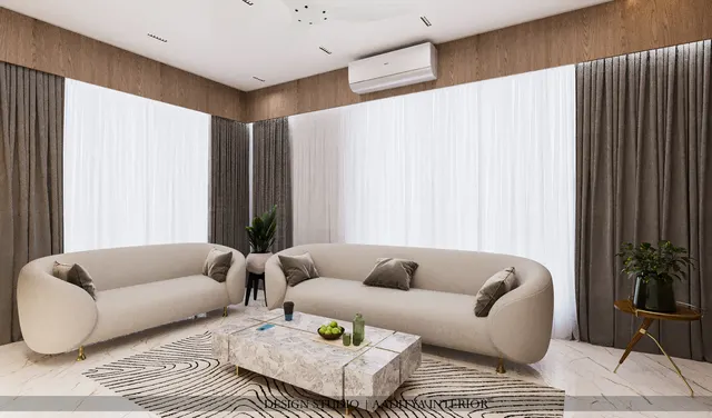 Duplex interior design – Timber & Ivory Residence, Surat (view 10)