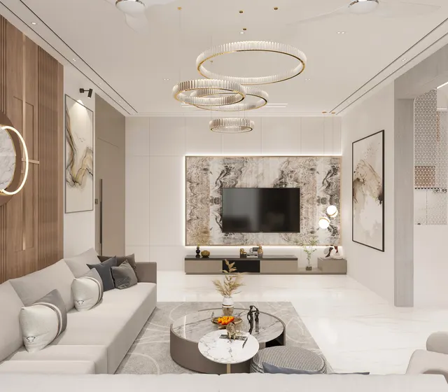 Apartment interior design – Venus 1404, Surat (view 2)