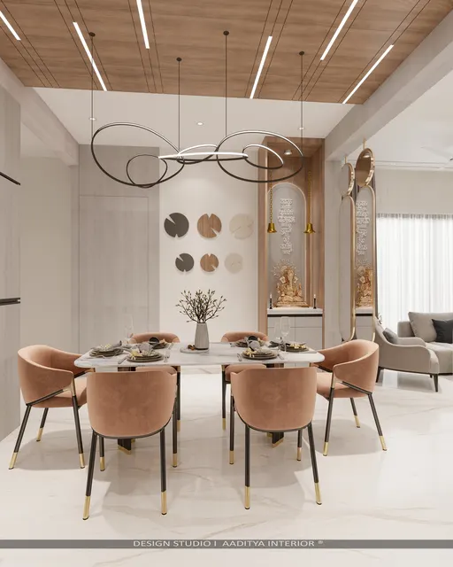 Apartment interior design – Venus 1404, Surat (view 3)