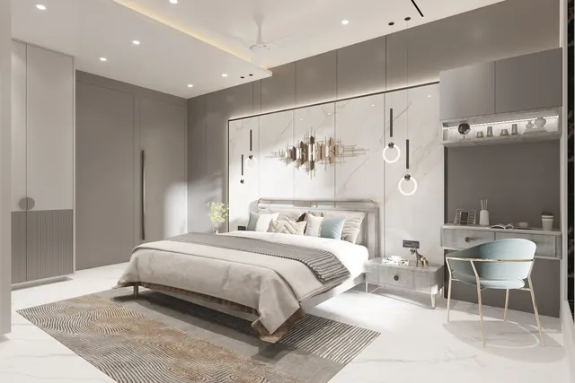 Apartment interior design – Venus 1404, Surat (view 4)