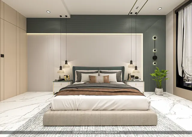 Apartment interior design – Venus 1404, Surat (view 8)