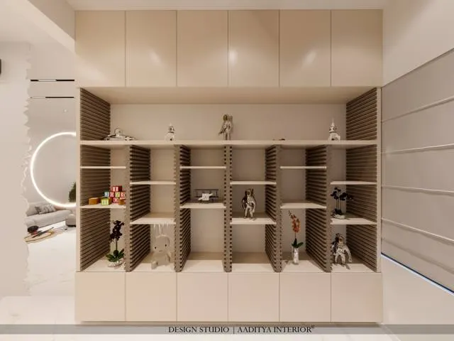 Apartment interior design – Dindoli Residence, Dindoli, Surat (view 3)