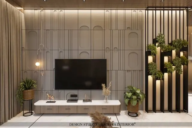 Apartment interior design – Dindoli Residence, Dindoli, Surat (view 5)