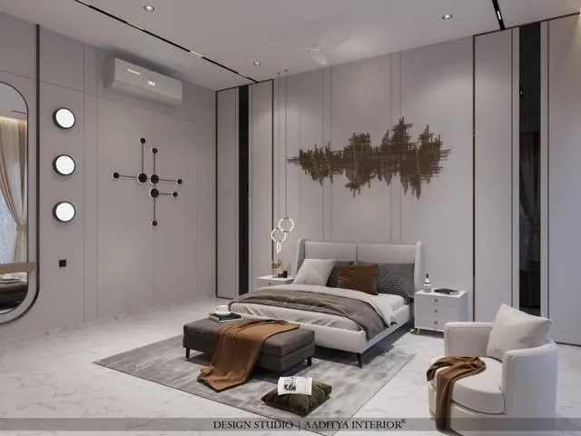 Apartment interior design – Dindoli Residence, Dindoli, Surat (view 7)
