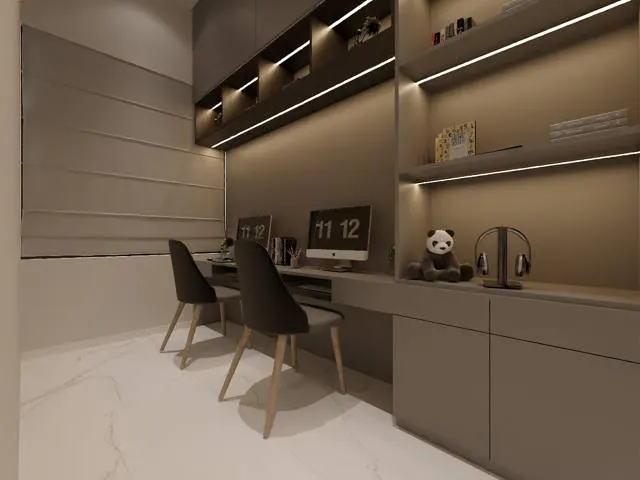 Apartment interior design – Dindoli Residence, Dindoli, Surat (view 11)