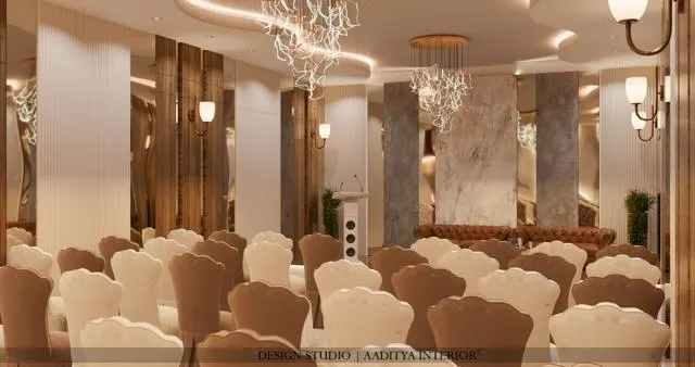 Residential Towers & Banquet Hall interior design – Palm Excellencia, TP-25, Surat (view 11)